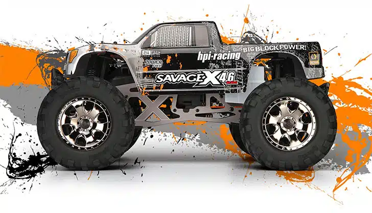 ماشین کنترلی نیترو SAVAGE X 4.6 ماشین کنترلی نیترو SAVAGE X 4.6