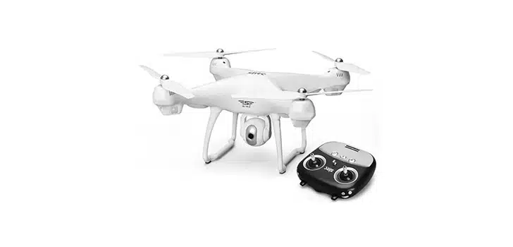 کوادکوپتر S70W 1080P طراحی آیرودینامیکی هلی شات S70W