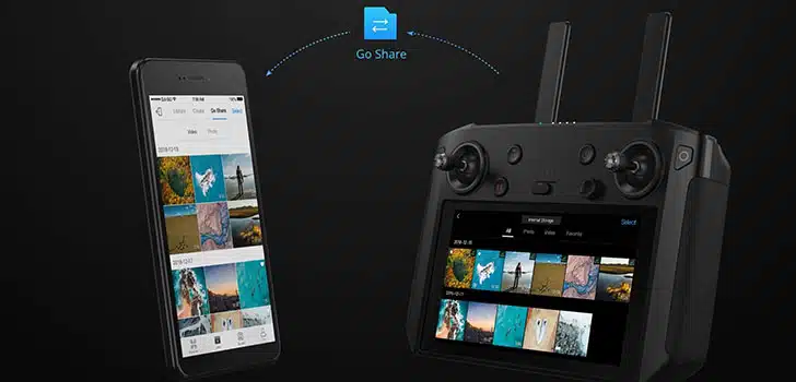 رادیو کنترل هوشمند DJI ریموت کنترل هوشمند Mavic 2