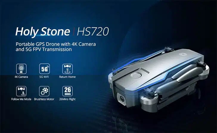 کوادکوپتر HS720 کوادکوپتر HS720
