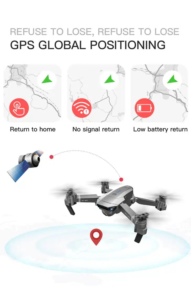 کوادکوپتر ZLRC SG907 کوادکوپتر gps دار sg907