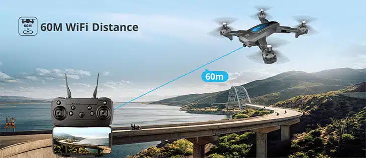 کوادکوپتر HS240 کواد کوپتر دوربین دار HS240