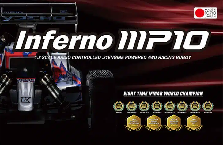 ماشین کنترلی نیترو inferno mp10 33015 B ماشین کنترلی سوختی inferno mp10 33015 B