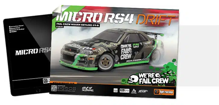 ماشین کنترلی HPI MICRO RS4 DRIFT ماشین کنترلی الکتریکی HPI 120101