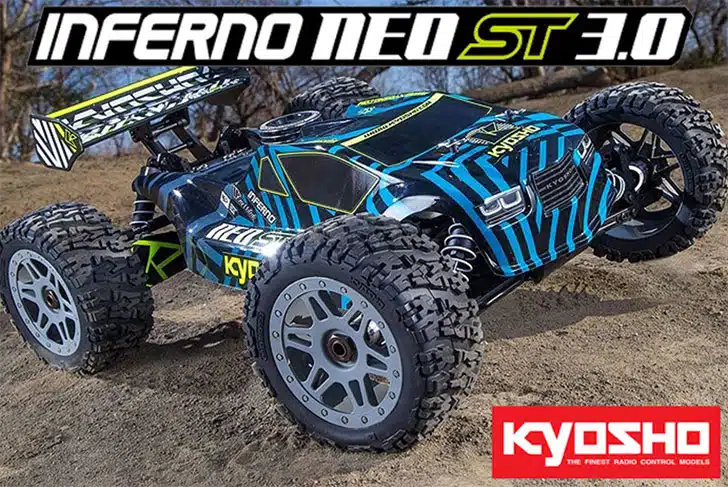 ماشین کنترلی نیترو INFERNO NEO ST GP3 ماشین کنترلی نیترو INFERNO NEO ST GP 3.0 33016