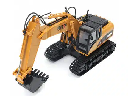 بیل مکانیکی کنترلی huina 1592 بیل مکانیکی حرفهای کنترلی huina 1592