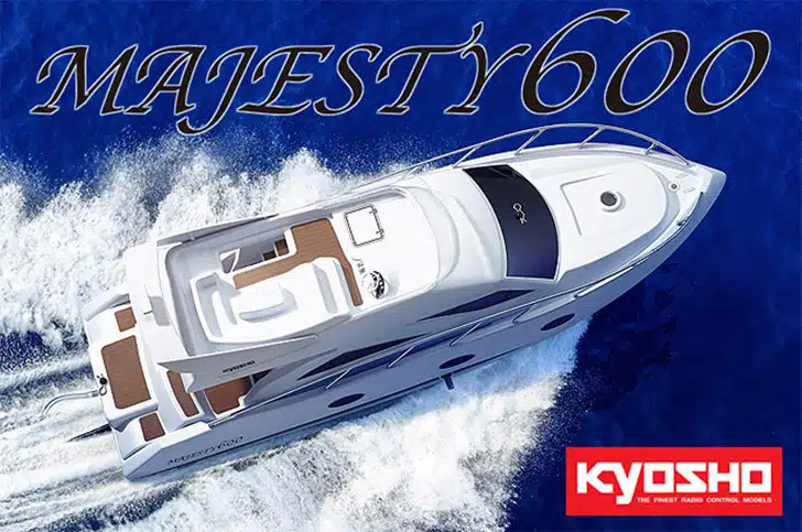 قایق کنترلی KYOSHO EP Majesty 600 قایق کنترلی KYOSHO EP Majesty 600 40133