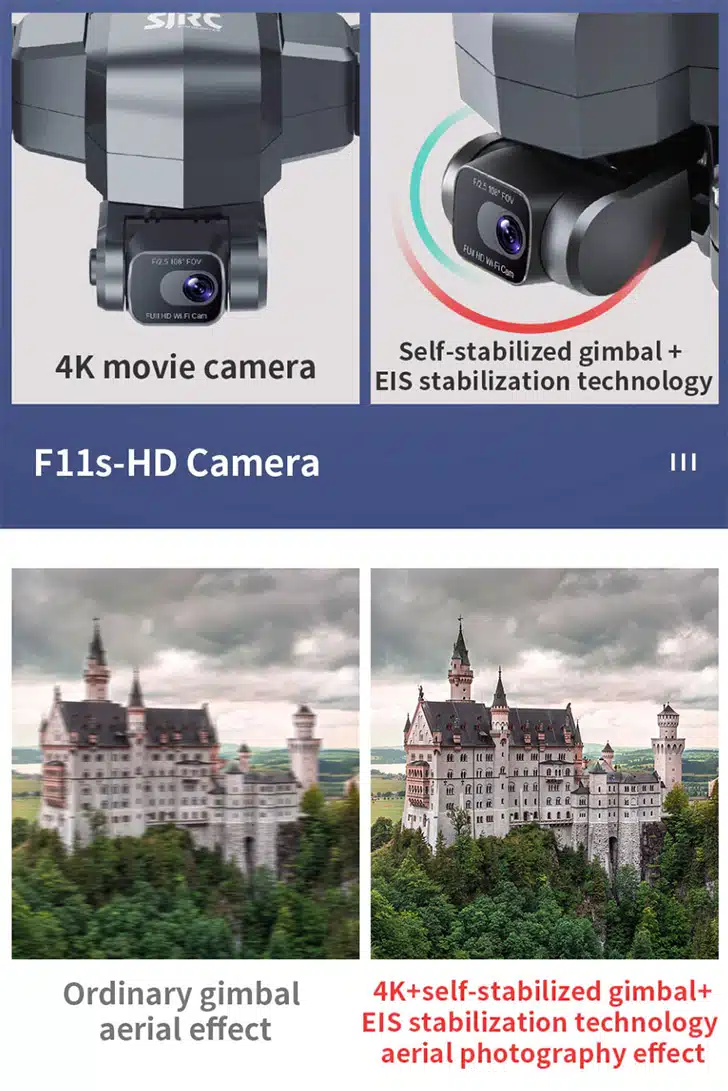کوادکوپتر SJRC F11 Pro کوادکوپتر SJRC F11 Pro