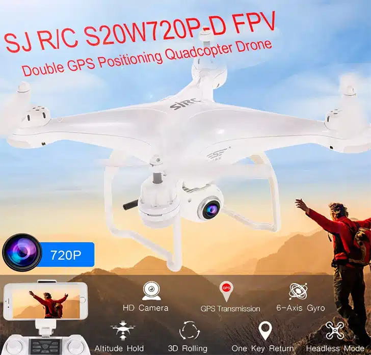 کوادکوپتر SJ S20W کواد کوپتر دوربین دار SJ S20W