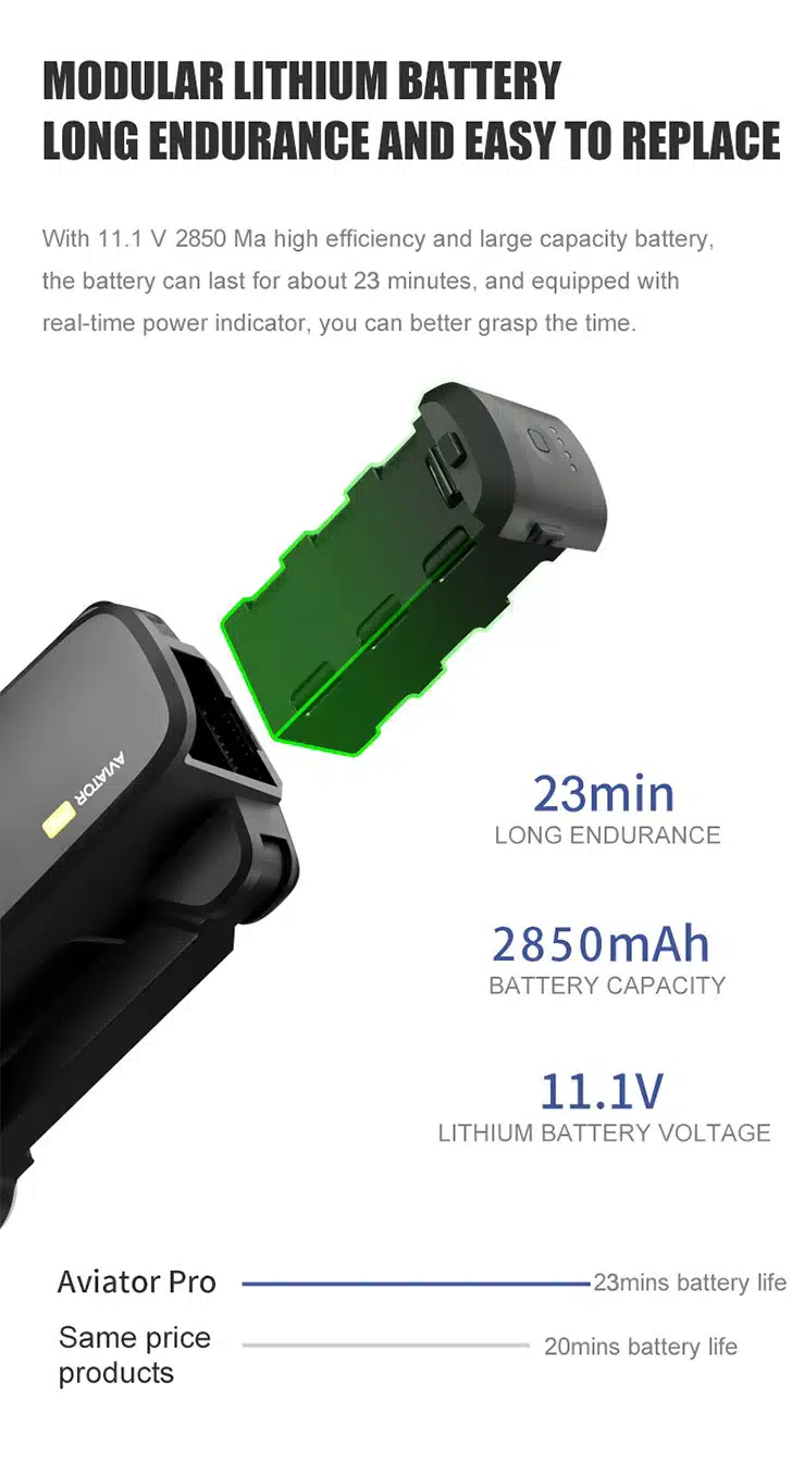 کوادکوپتر Aviator Pro هلی شات aviator pro