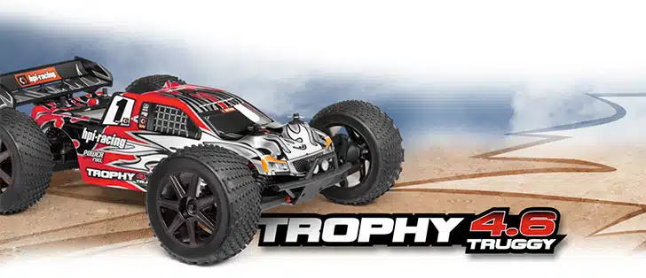 ماشین کنترلی نیترو TROPHY TRUGGY 4.6 107014 ماشین کنترلی نیترو TROPHY TRUGGY 107014