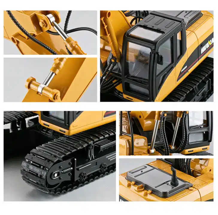 بیل مکانیکی کنترلی HUINA 1550 بیل مکانیکی کنترلی HUINA 1550