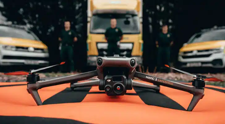 مویک 3 اینترپرایز دوربین DJI Mavic 3T