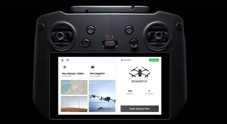 مویک 3 اینترپرایز برنامه DJI Pilot 2