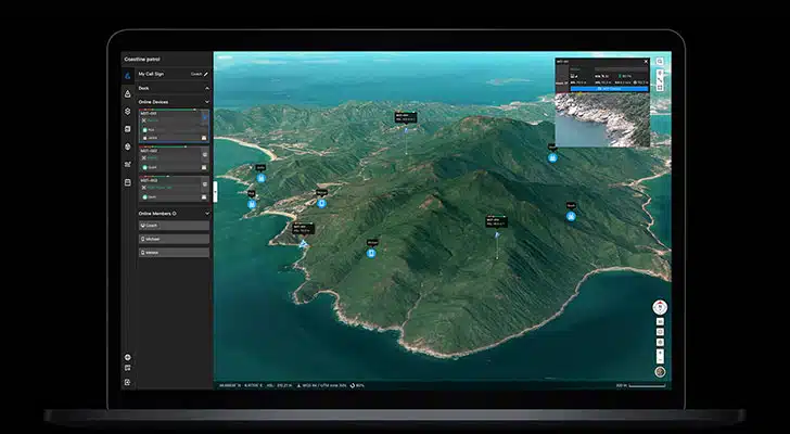 مویک 3 اینترپرایز برنامه DJI FlightHub 2