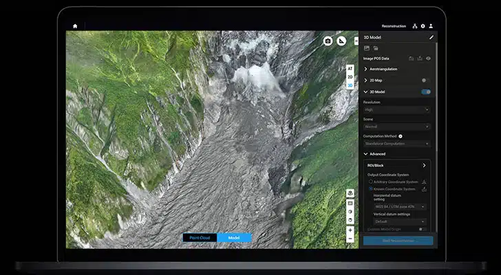 مویک 3 اینترپرایز برنامه DJI Terra