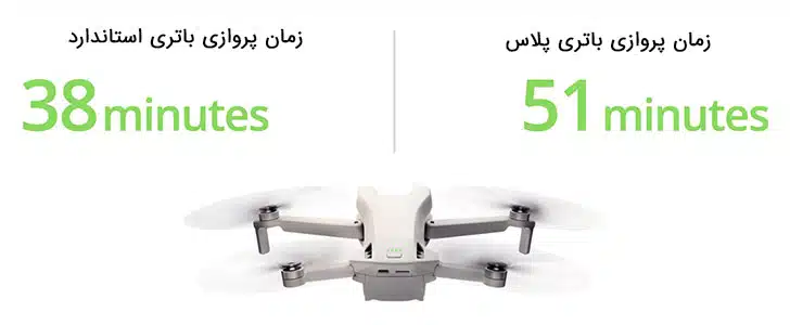 مویک مینی 3 باتری کوادکوپتر مویک مینی 3