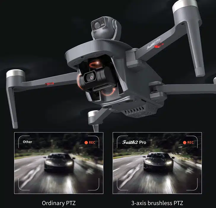 کوادکوپتر Faith2 Pro گیمبال کوادکوپتر Faith2 Pro