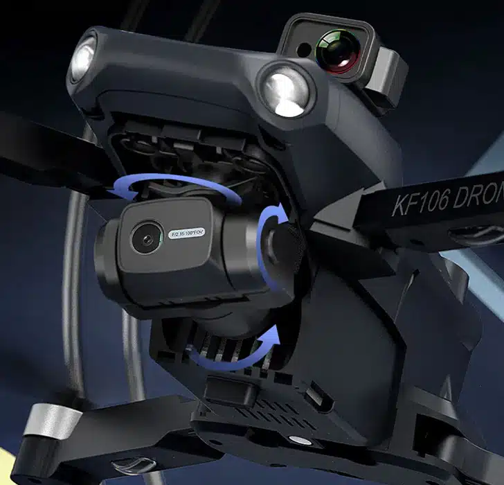 کوادکوپتر Kf106 Max گیمبال کوادکوپتر Kf106 Max