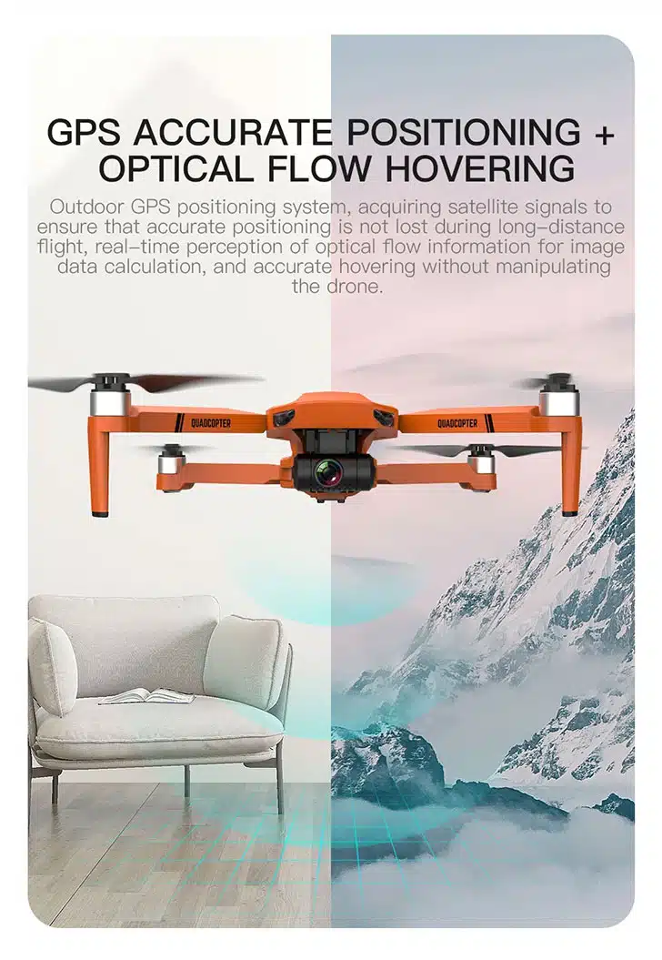 کوادکوپتر KF102 Ultra حفظ ارتفاع خودکار کوادکوپتر kf102