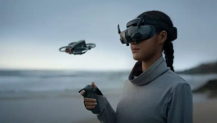 موشن کنترلر 3 DJI عینک پرواز و موشن کنترلر 3 DJI