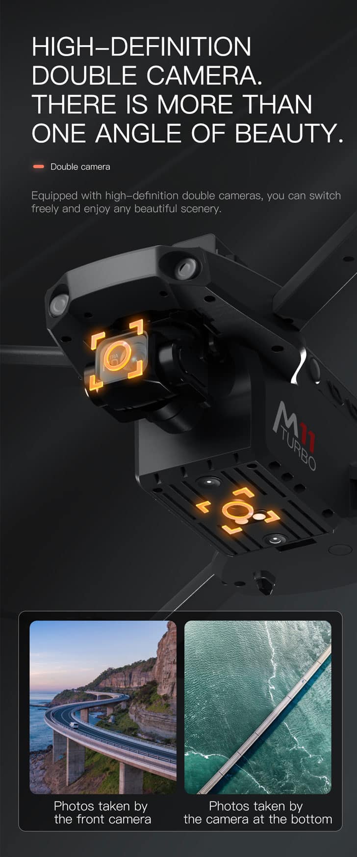 دوربین پهپاد M11 Turbo