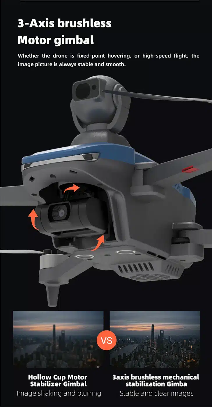 کوادکوپتر Faith 2 SE گیمبال کواد کوپتر C-FLY Faith2 SE