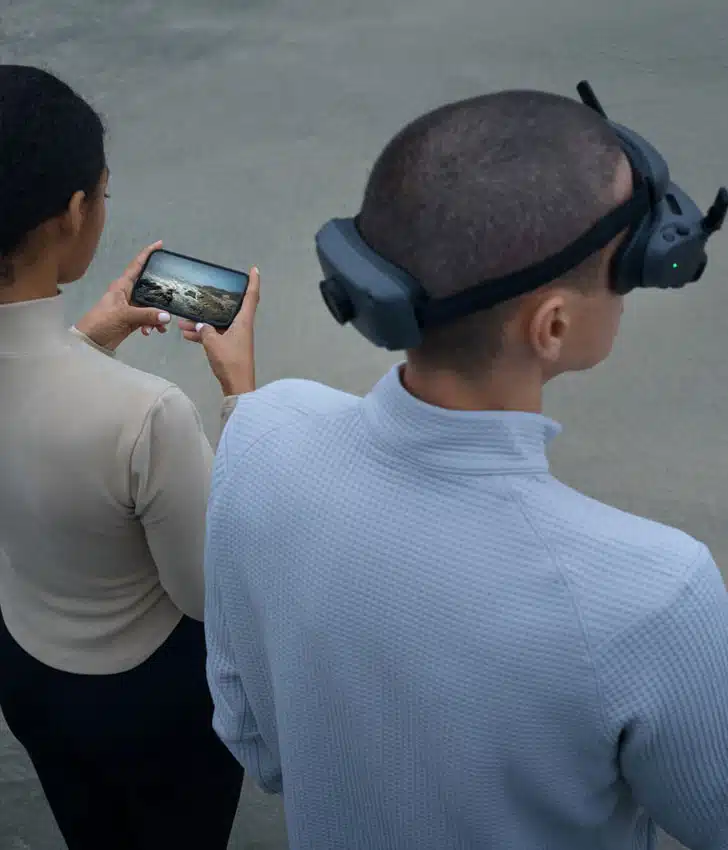 عینک DJI Goggles 3 نرم افزار DJI Fly عینک گاگلز 3