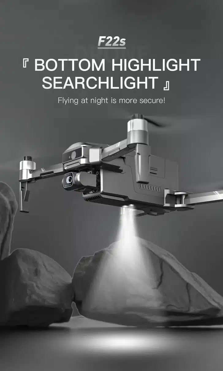 کوادکوپتر SJRC F22s LED پهپاد SJRC F22S