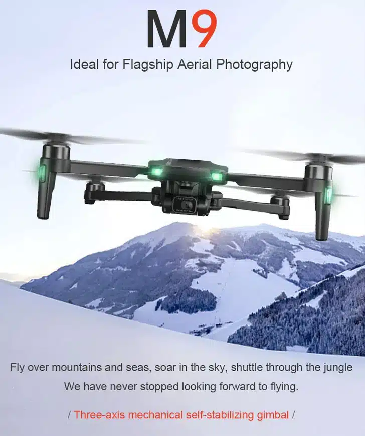 کوادکوپتر M9 pro max کوادکوپتر M9 pro max