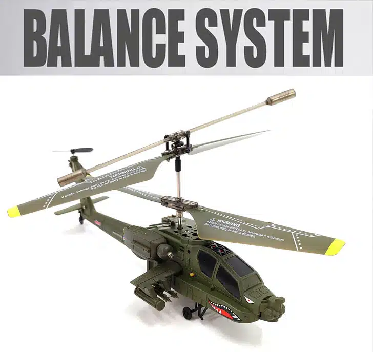 هلیکوپتر کنترلی Syma S109H سیستم حفظ تعادل هلیکوپتر کنترلی SYMA S109H