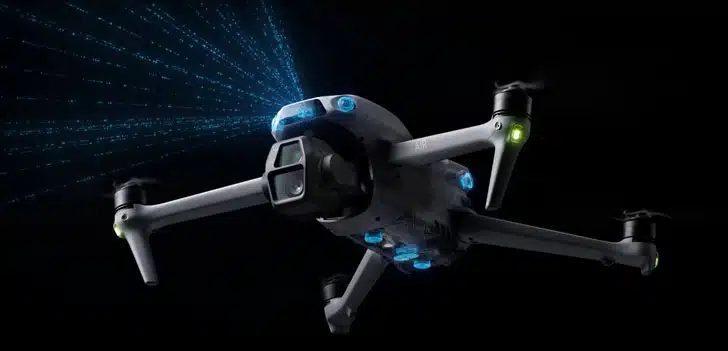 مویک ایر 3S سیستم عدم برخورد کوادکوپتر Air 3S