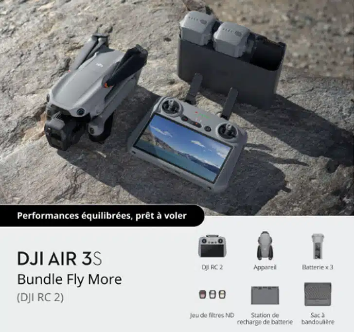 مویک ایر 3S پکیج کوادکوپتر ایر 3 اس