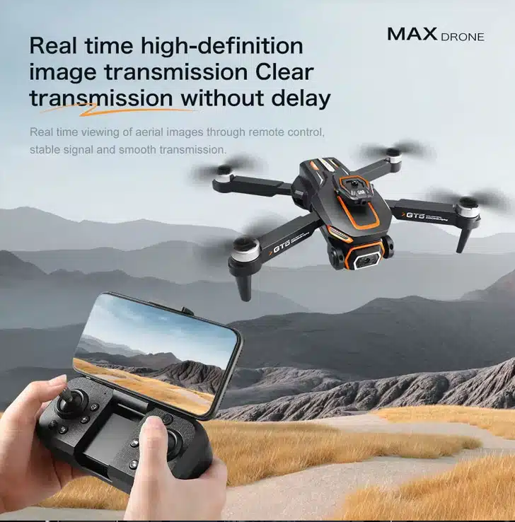 کوادکوپتر GT5 Max قابلیت انتقال تصویر پهپاد GT5 Max