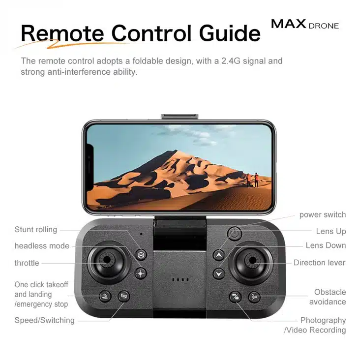 کوادکوپتر GT5 Max ریموت کنترل هلی شات GT5 Max