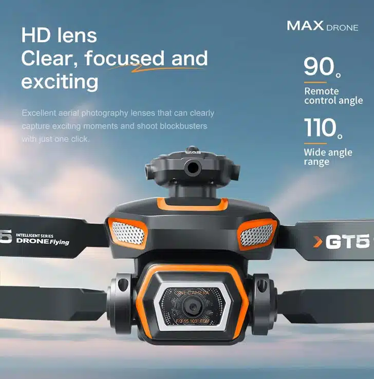 کوادکوپتر GT5 Max دوربین کوادکوپتر GT5 Max