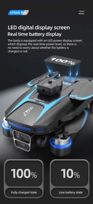 کوادکوپتر LF666 Pro - خرید هلی شات LF666 Pro | جهان آرسی