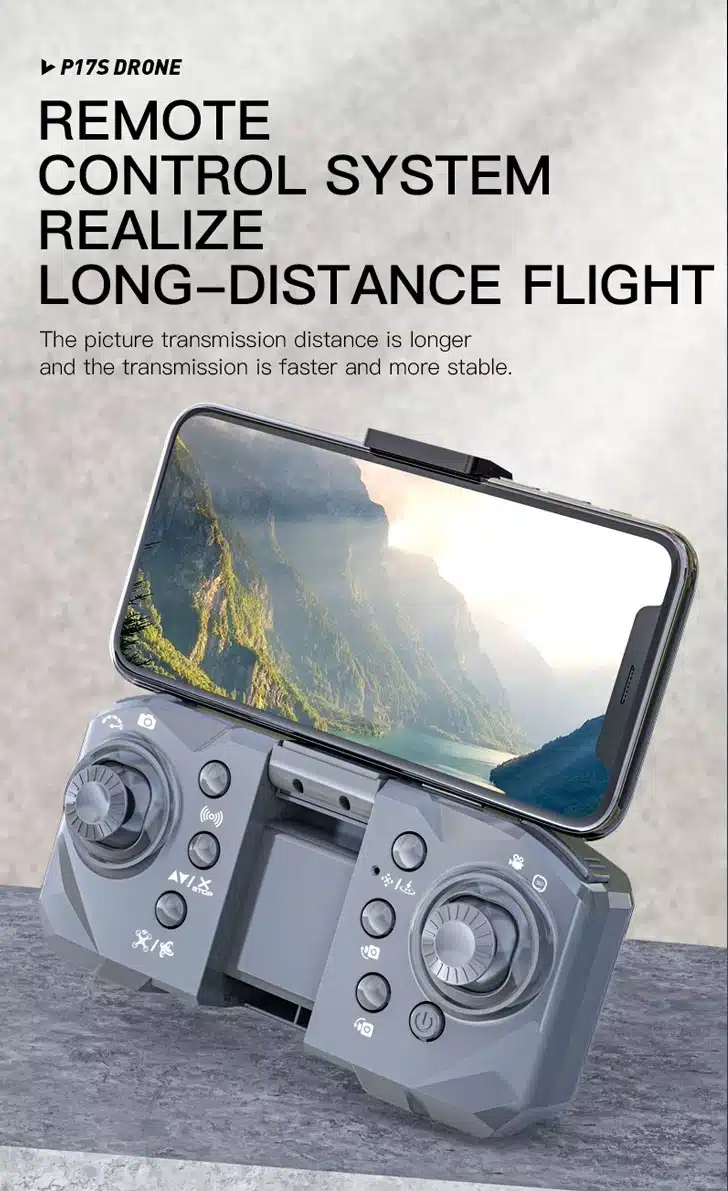 کوادکوپتر P17 Pro ریموت کنترل کوادکوپتر P17S