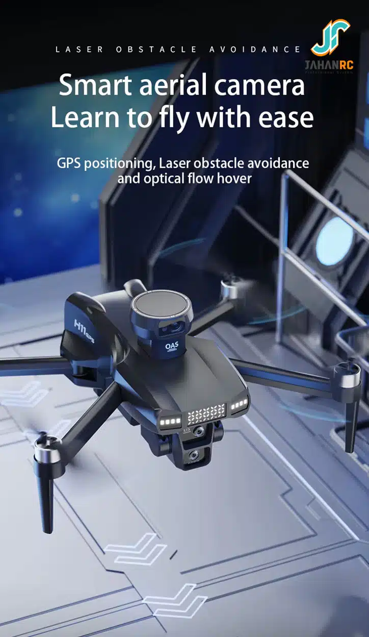 کوادکوپتر H11-GPS موقعیت یابی GPS پهپاد H11
