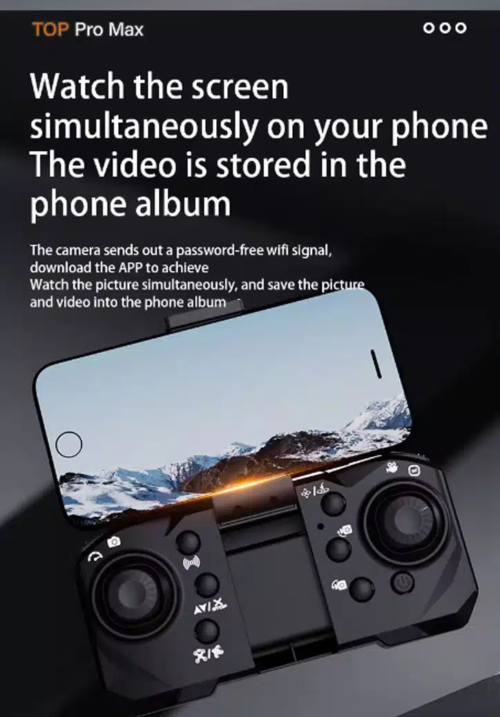 کوادکوپتر P18 Pro انتقال تصویر هلی شات P18 Pro