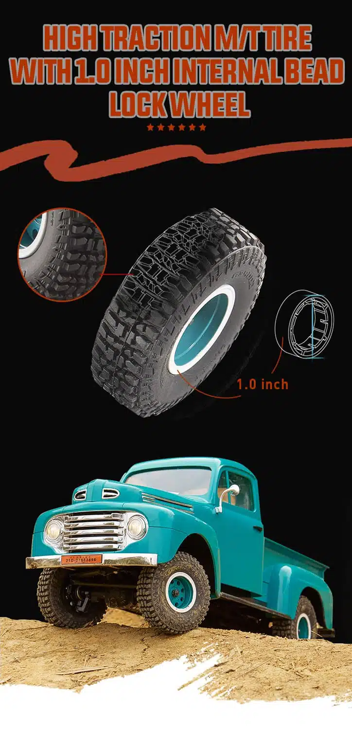 ماشین کنترلی FMS 1:18 Magnum RTR لاستیک های ماشین کنترلی FMS 1:18 Magnum RTR