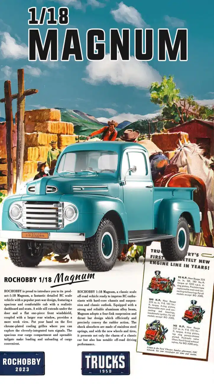 ماشین کنترلی FMS 1:18 Magnum RTR ماشین کنترلی FMS 1:18 Magnum RTR