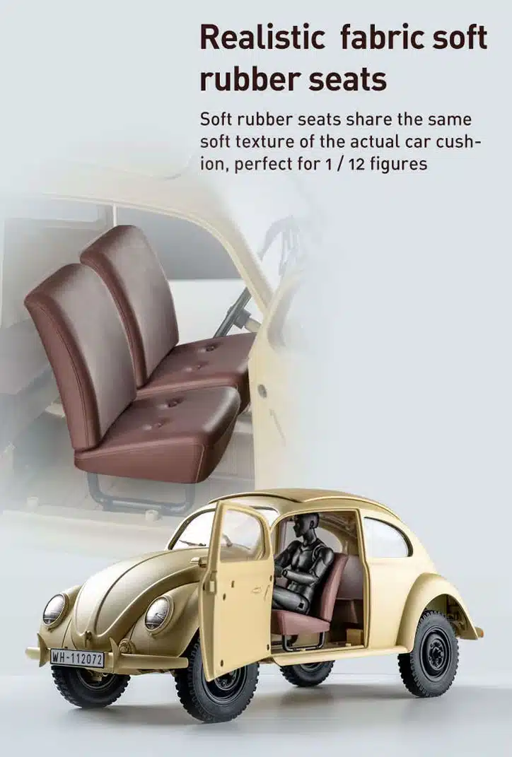 ماشین کنترلی FMS ROCHOBBY 1:12 Beetle RTR طراحی داخلی ماشین کنترلی FMS ROCHOBBY 1:12 Beetle RTR