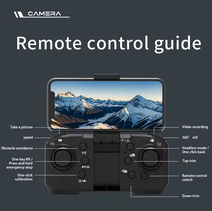 کوادکوپتر CZ20 Pro کنترل ساده و روان کوادکوپتر CZ20 Pro
