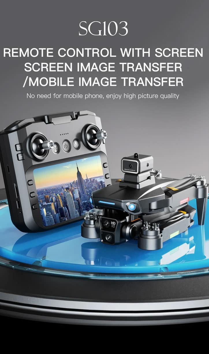 قابلیت انتقال تصویر کواد کوپتر SG103 Pro