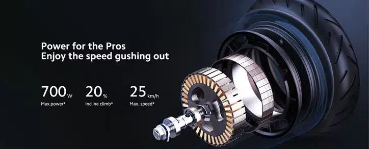 اسکوتر برقی شیائومی 4 پرو موتور اسکوتر برقی شیائومی 4 پرو