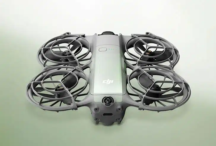 هلی شات DJI Neo 2 مدت زمان پرواز کوادکوپتر نئو ۲
