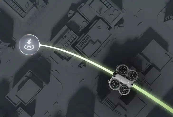 هلی شات DJI Neo 2 بازگشت به خانه Dji neo 2