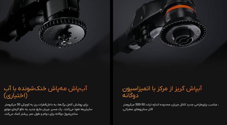 سرعت بالای عملیاتی در پهپاد T100