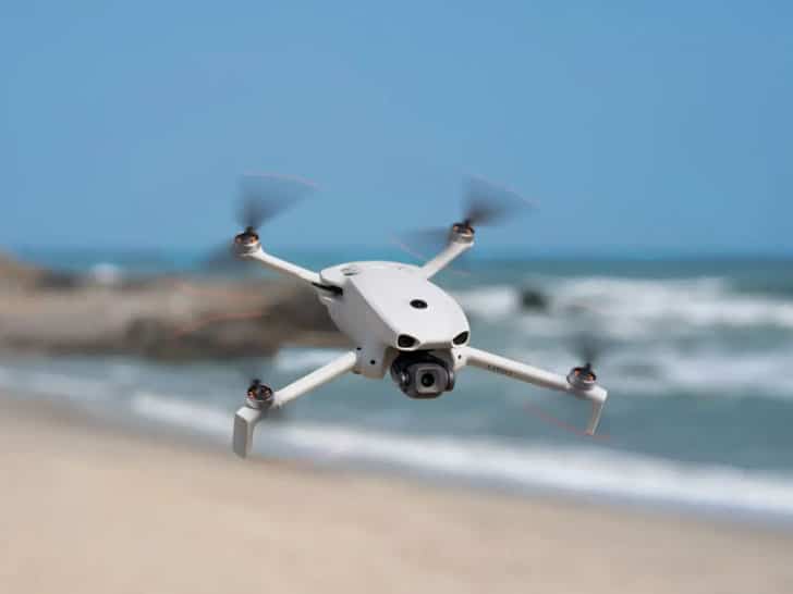مقاومت در برابر باد سطح 5 در کواد کوپتر DJI Lito 1